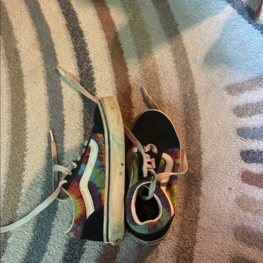 Colorful Kids Vans Sneakers